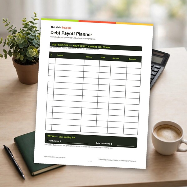 Debt Payoff Planner