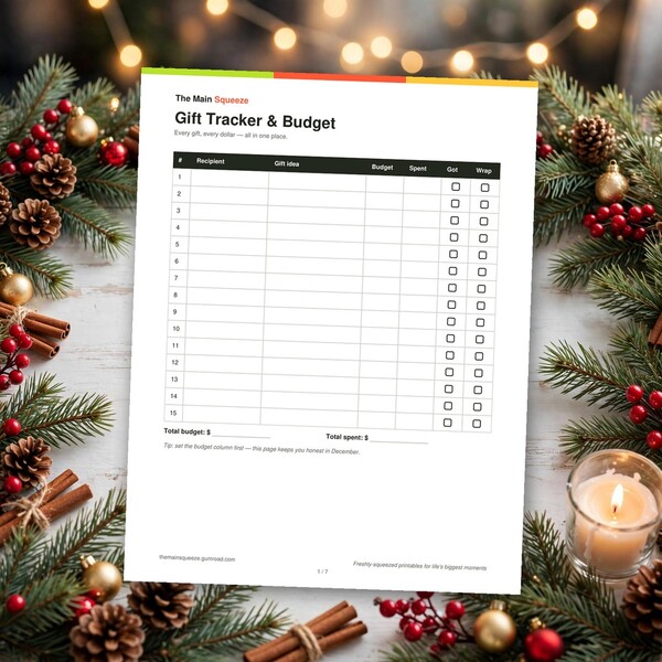 Christmas Planner