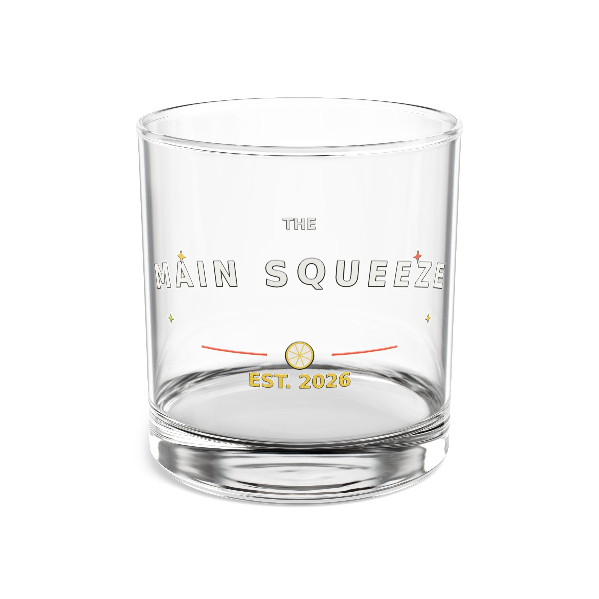 The Main Squeeze 10oz Rocks Glass