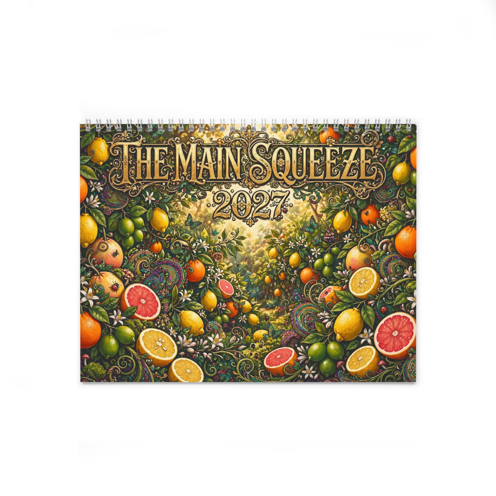 The Main Squeeze 2027 Wall Calendar